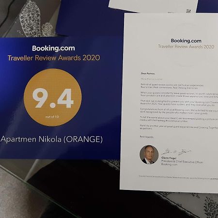 Apartment Nikola Orange Ohrid Exterior foto